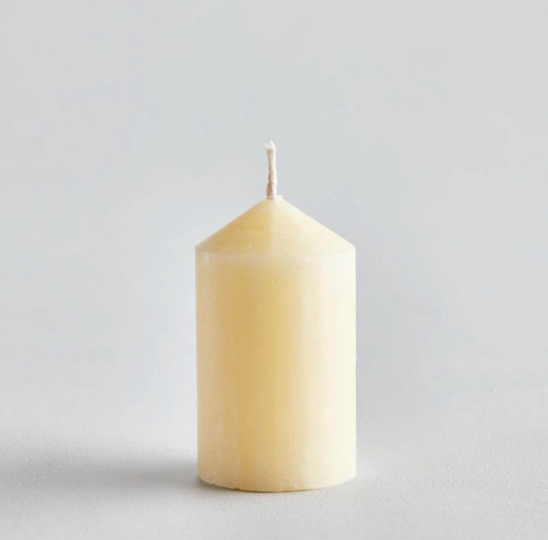 St Eval Unscented Church Pillar Candle, Ivory 5 X 10 CM