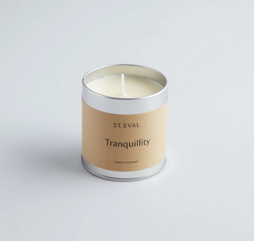 St Eval Tranquillity Scented Tin Candle