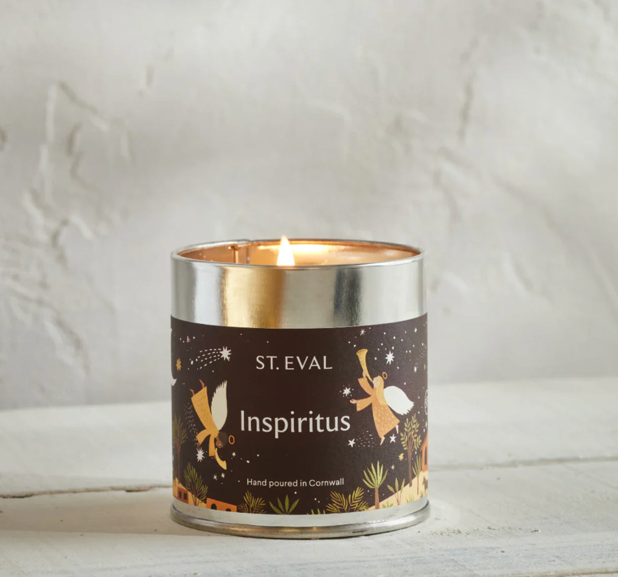 St Eval Inspirits Scented Tin Candle