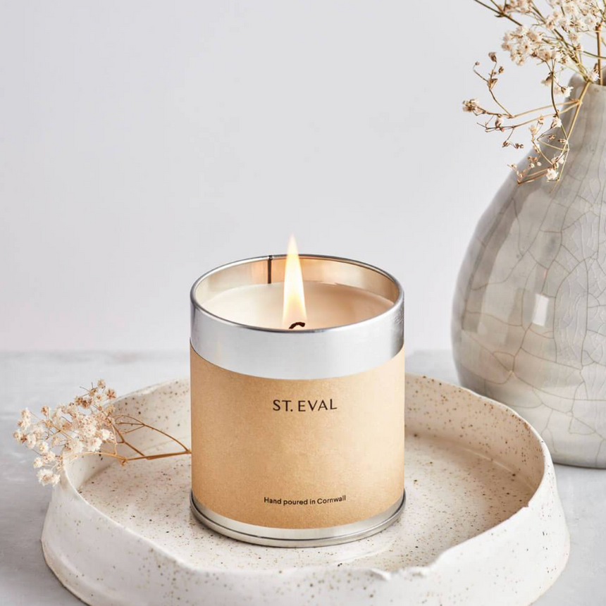 St Eval Walled Garden Scented Tin Candle