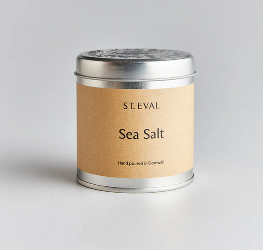St Eval Sea Salt Scented Tin Candle