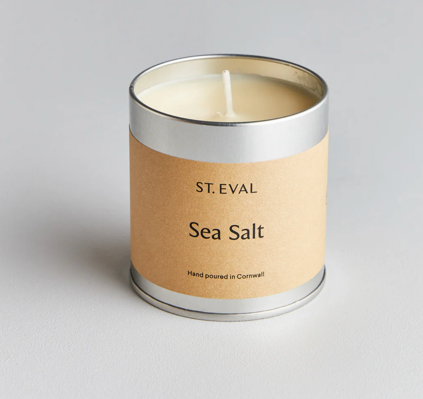 St Eval Sea Salt Scented Tin Candle