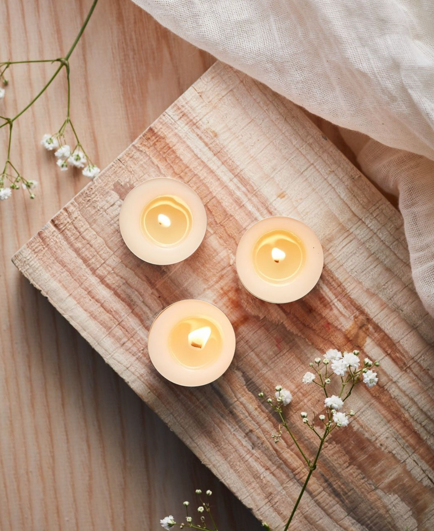 St Eval Copal  Scented Tealights, (Set Of 9)