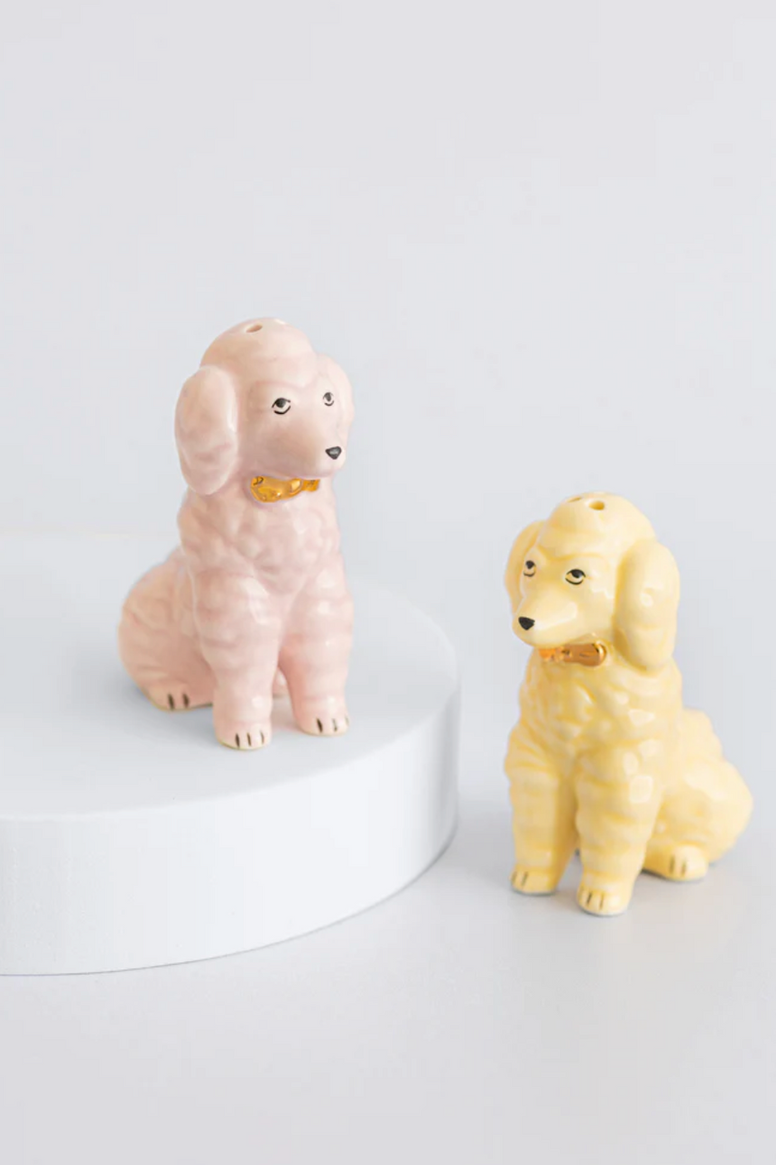 Yvonne Ellen Poodle Salt & Pepper Shakers (Set Of 2)