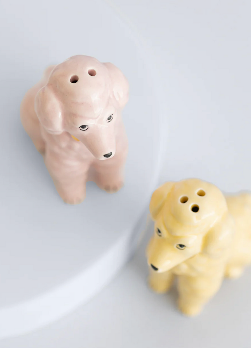 Yvonne Ellen Poodle Salt & Pepper Shakers (Set Of 2)