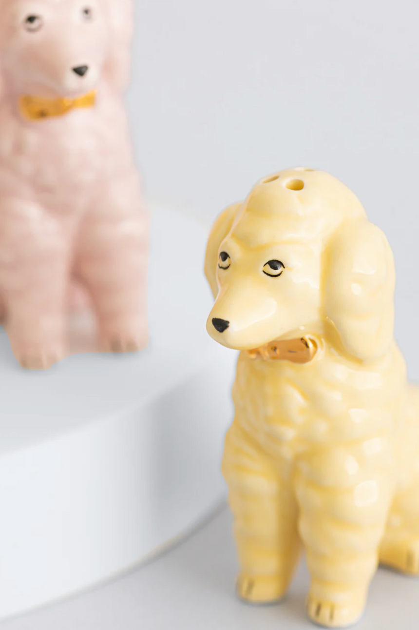 Yvonne Ellen Poodle Salt & Pepper Shakers (Set Of 2)