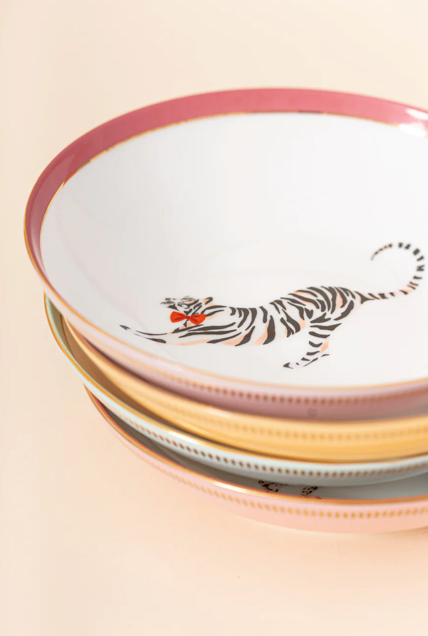 Yvonne Ellen Animals Pasta Plates (Set Of 4)