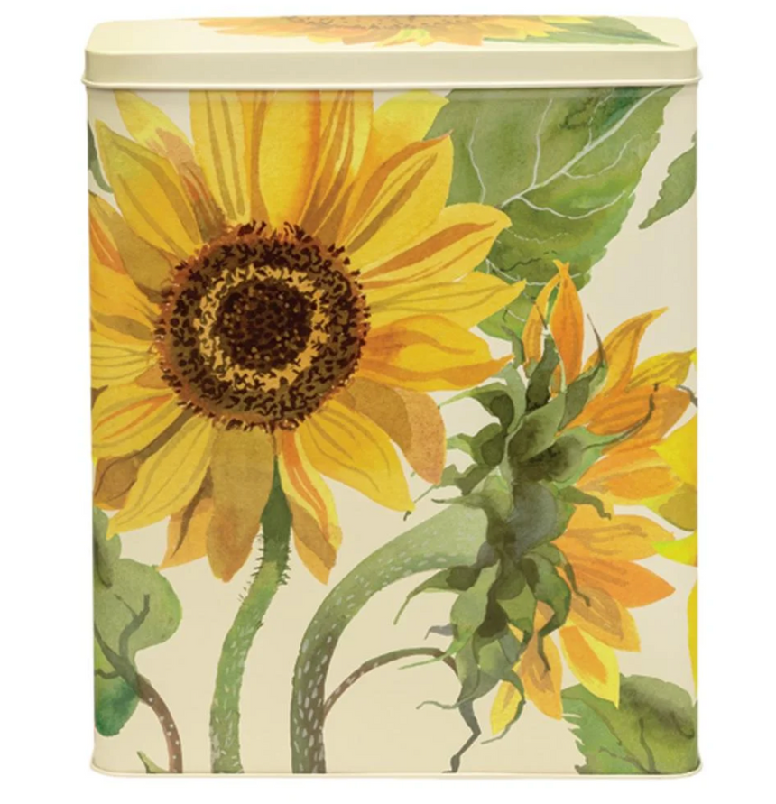 Emma Bridgewater Larder Storage Tin, Sunflowers