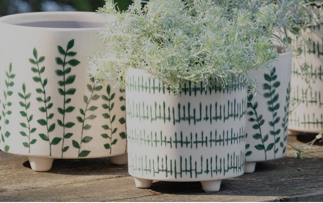 Wikholm Ezra Ceramic Plant Pot