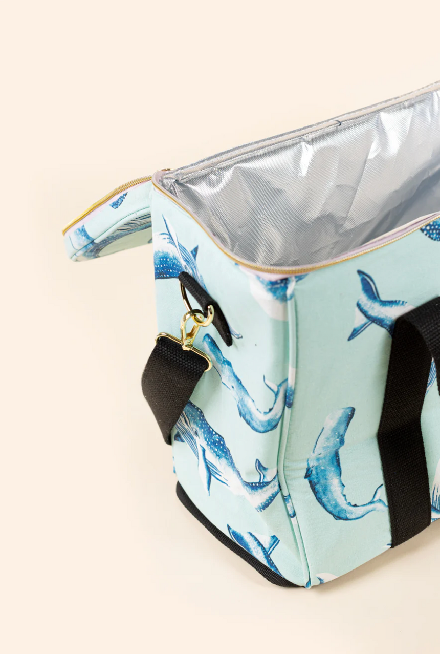 Yvonne Ellen Whale Picnic Cooler Bag