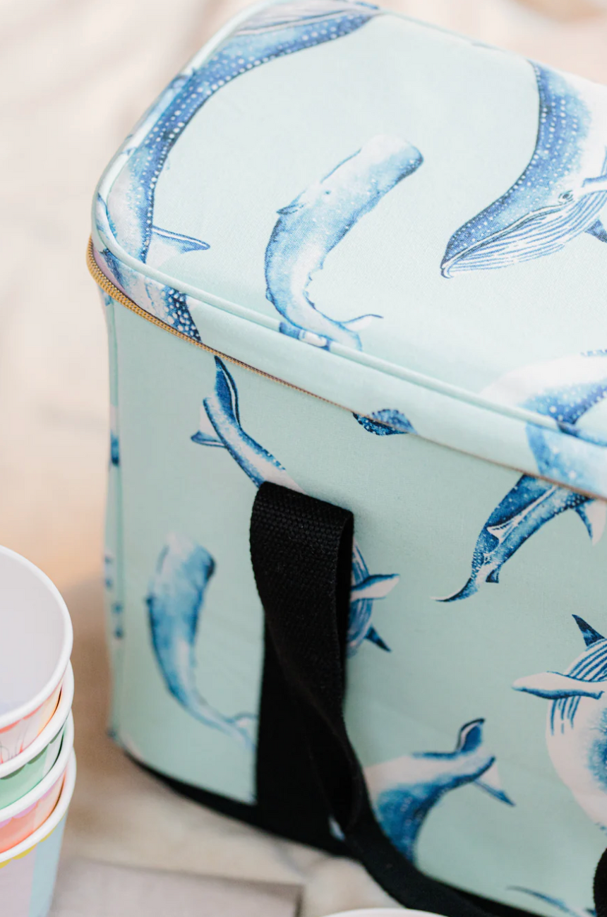 Yvonne Ellen Whale Picnic Cooler Bag