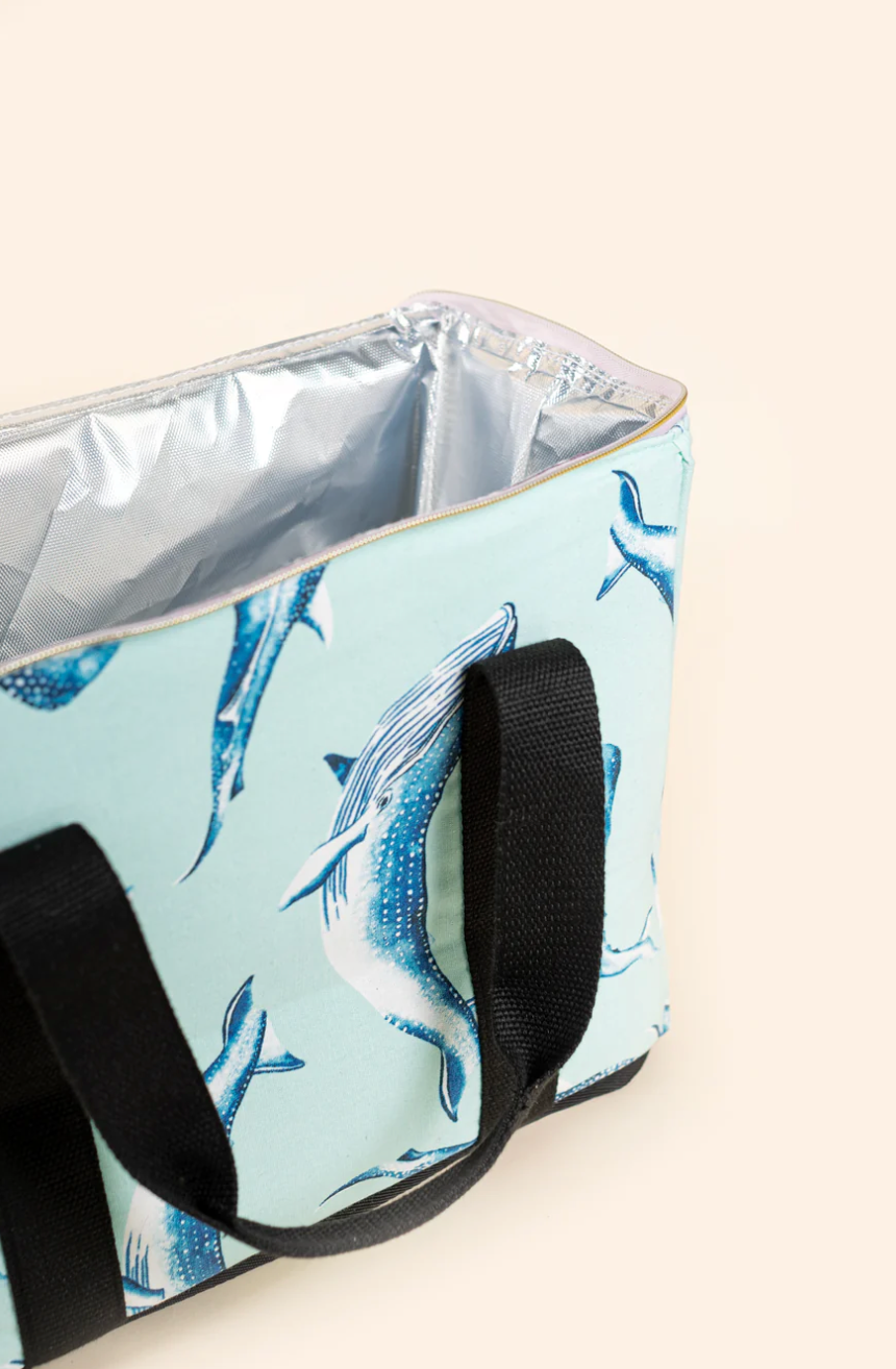 Yvonne Ellen Whale Picnic Cooler Bag