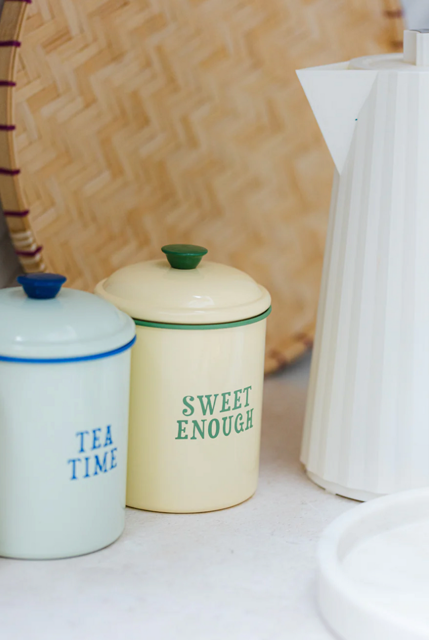 Yvonne Ellen Enamel Sugar Storage Canister