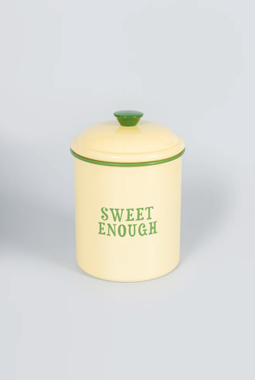 Yvonne Ellen Enamel Sugar Storage Canister