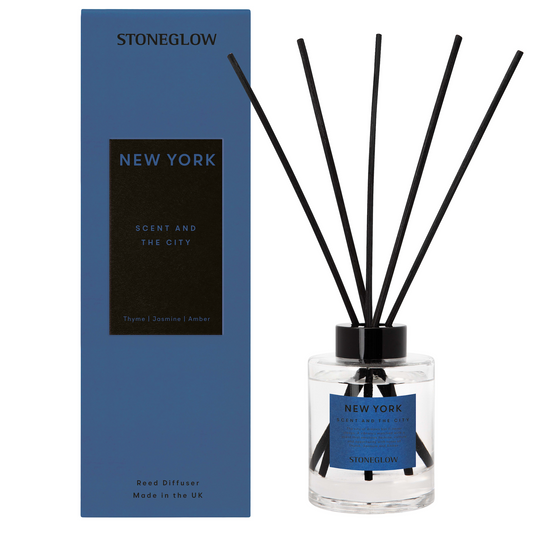 Stoneglow Explorer Collection Reed Diffuser, New York (Scent And The City)