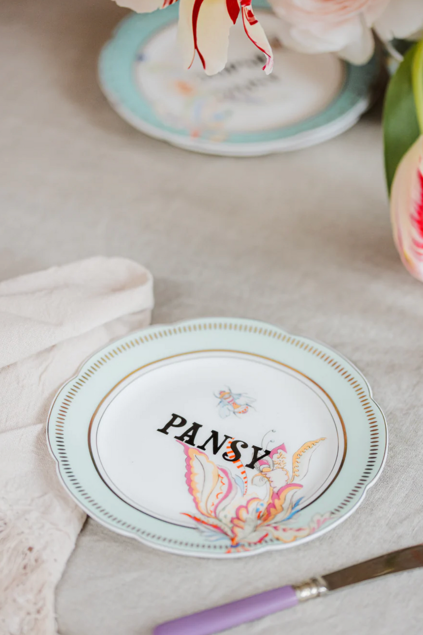 Yvonne Ellen Floral Tea Plates, Set Of 4