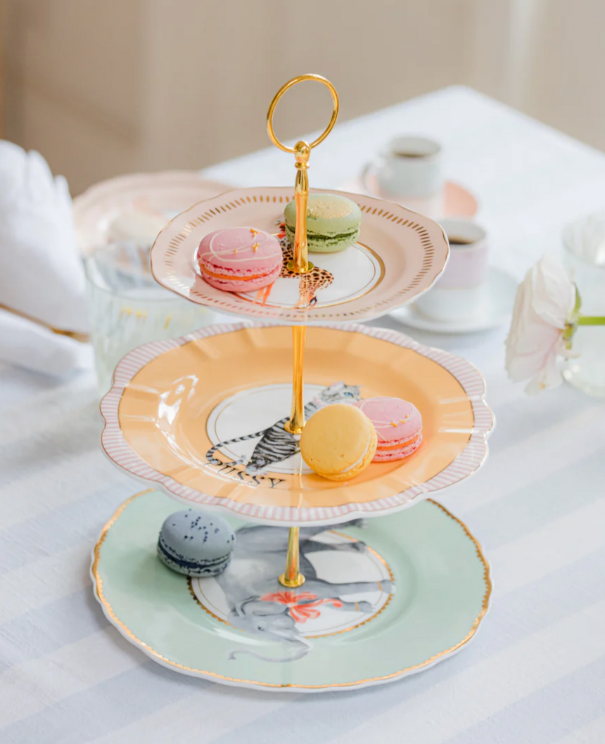 Yvonne Ellen Animal Three Tier  Cake Stand