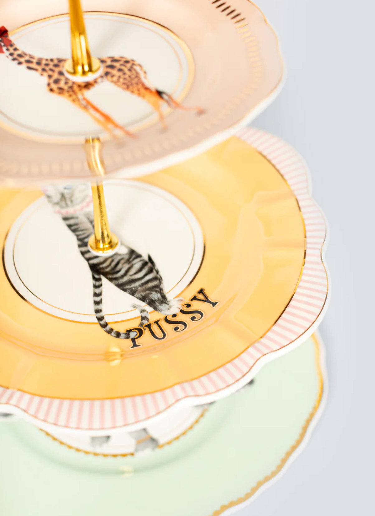 Yvonne Ellen Animal Three Tier  Cake Stand