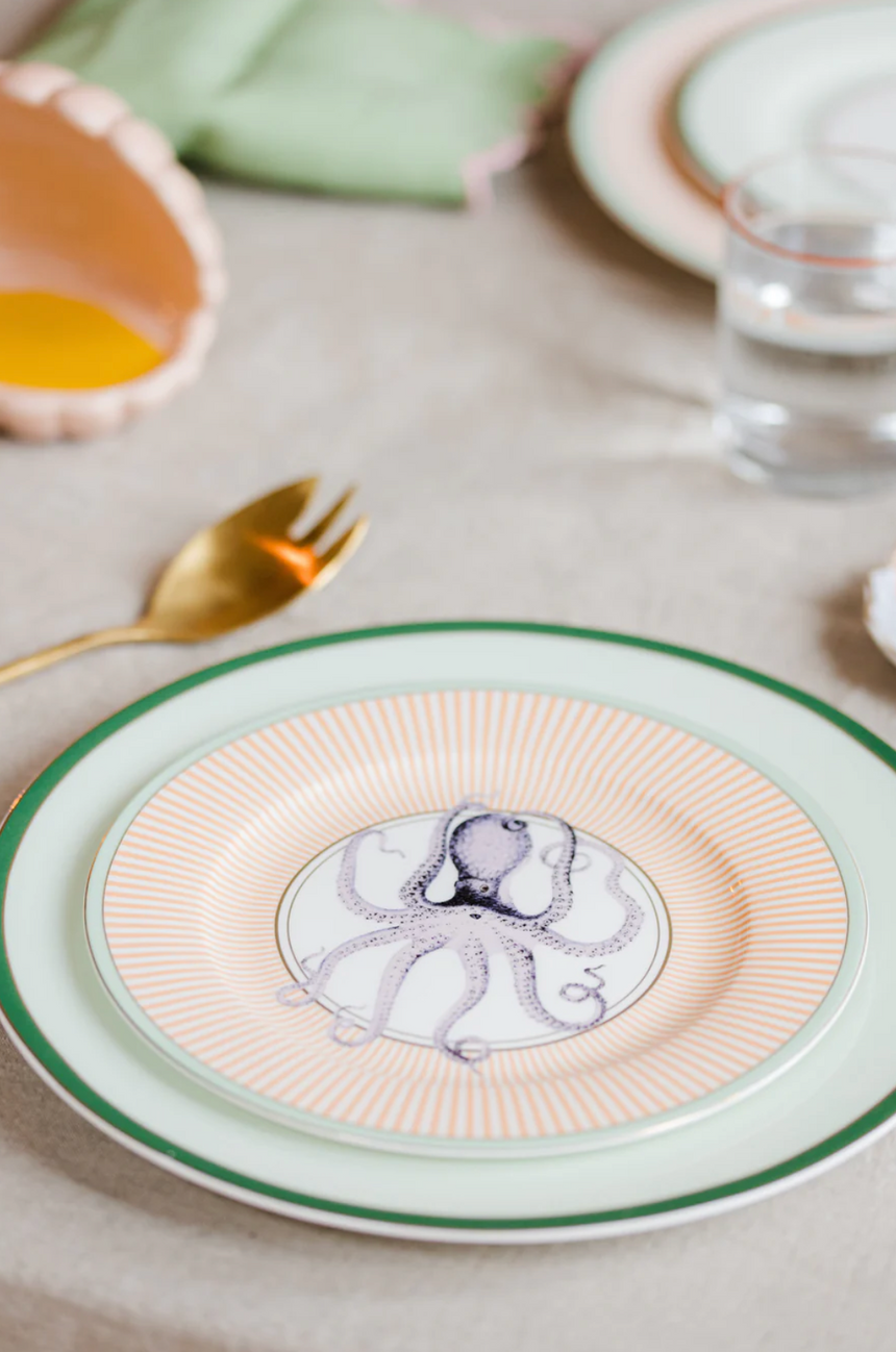 Yvonne Ellen Under The Sea Side Plates, Set of 4