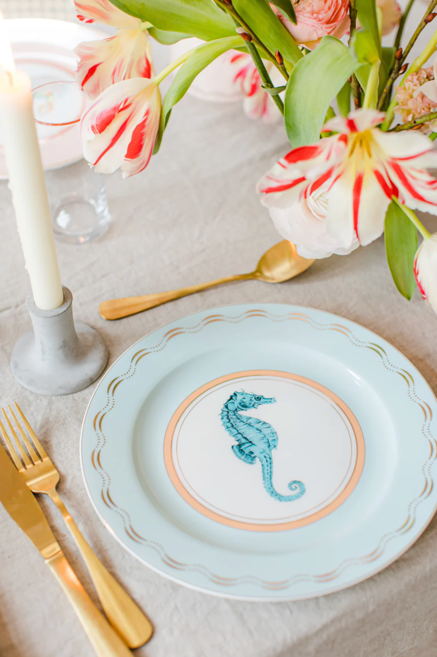 Yvonne Ellen Under The Sea Dinner plates, (Set Of 4)