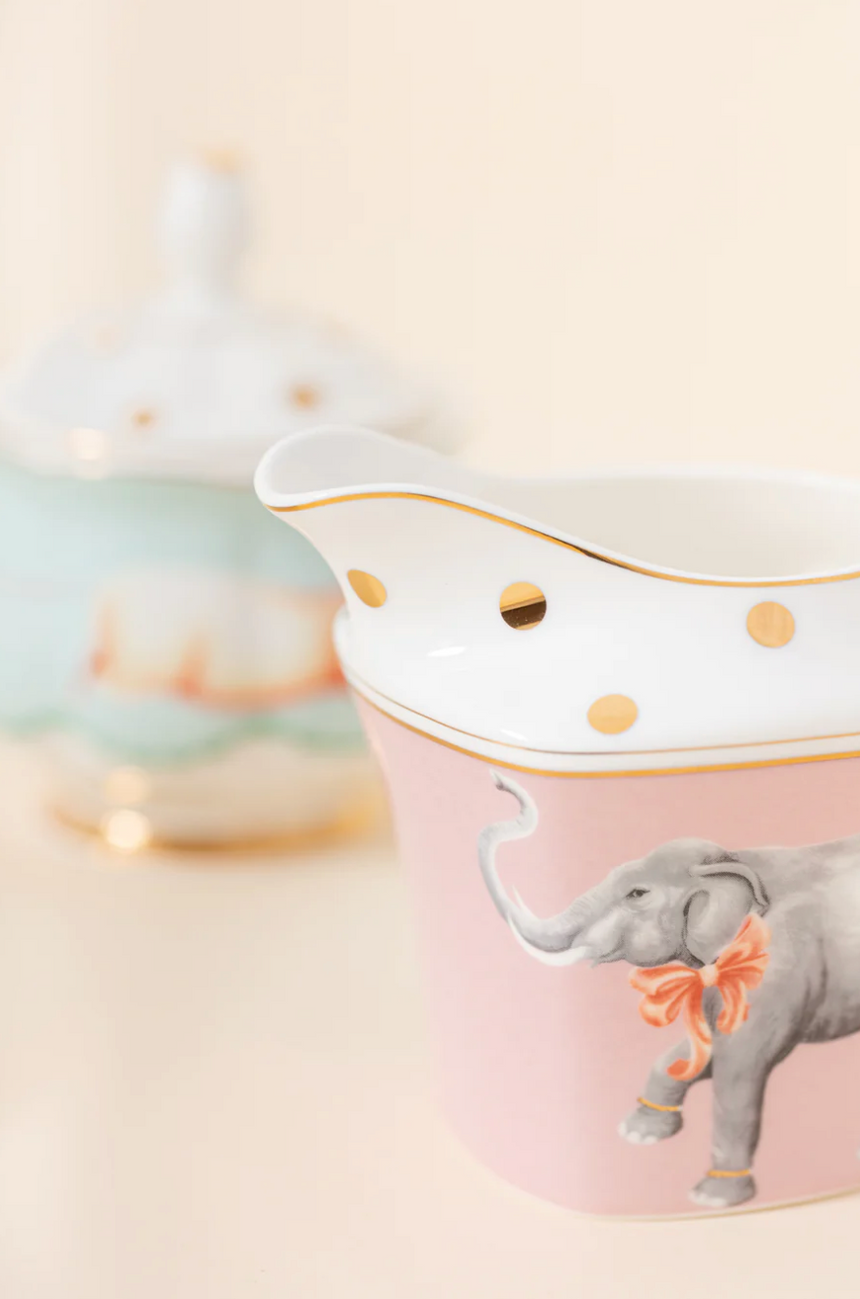 Yvonne Ellen Sugar Pot & Milk Jug Set, Elephant & Mouse