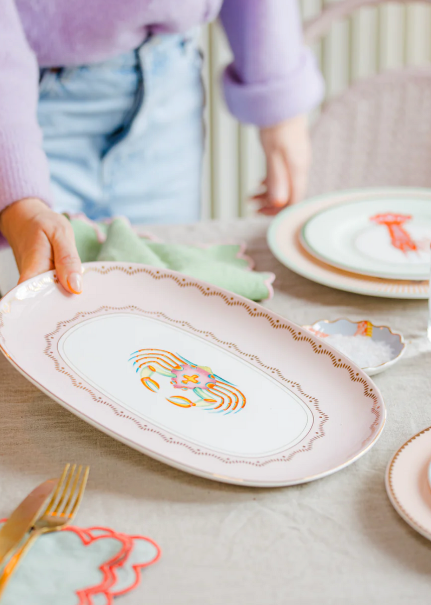 Yvonne Ellen Crab Serving Platter