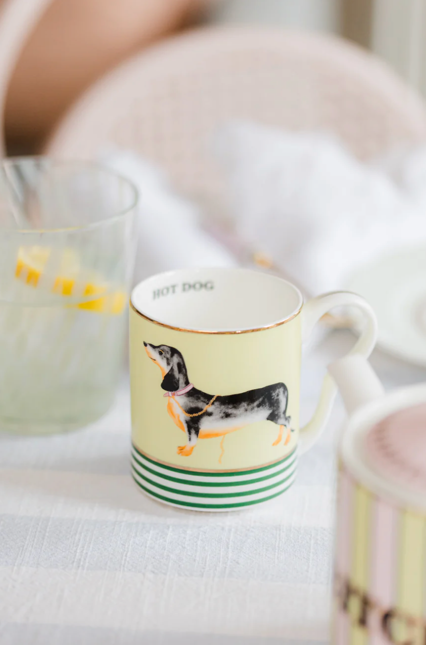 Yvonne Ellen Doggie Teapot & Mug Set