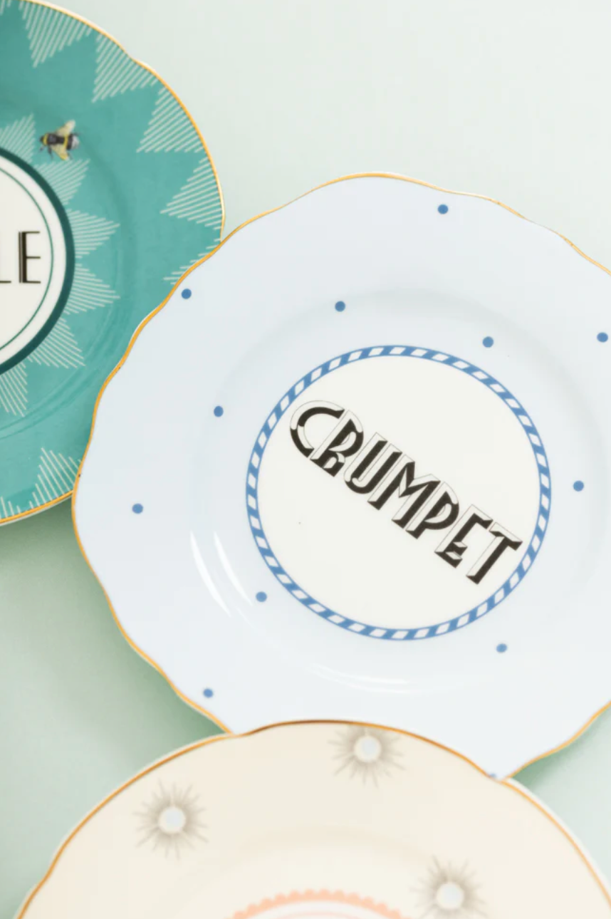 Yvonne Ellen Cheeky Tea Plates, Set Of 4