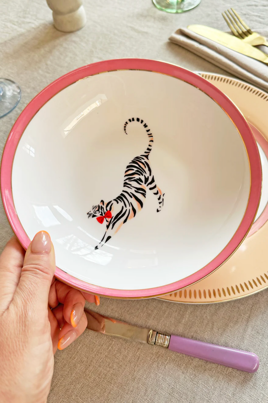 Yvonne Ellen Animals Pasta Plates (Set Of 4)