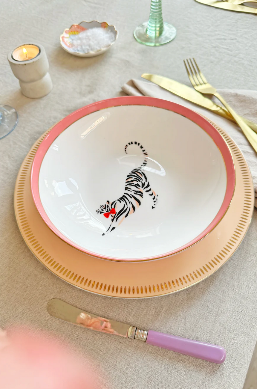 Yvonne Ellen Animals Pasta Plates (Set Of 4)