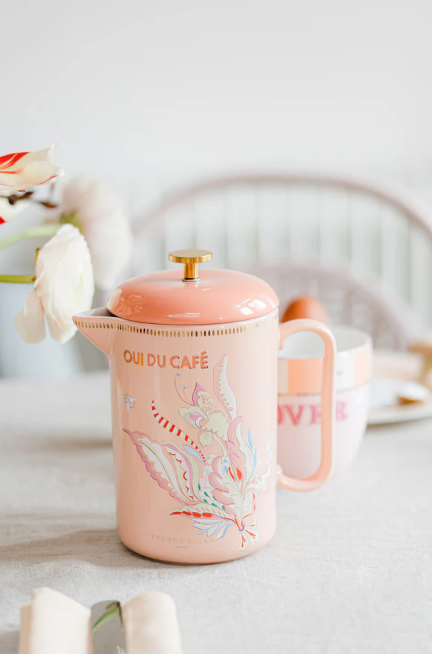 Yvonne Ellen Floral  Stoneware Cafetière