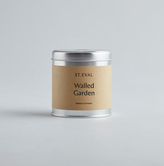 St Eval Walled Garden Scented Tin Candle
