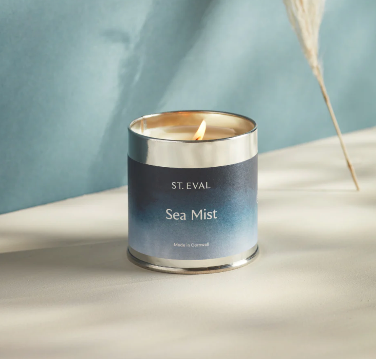 St Eval Sea Mist Scented Tin Candle