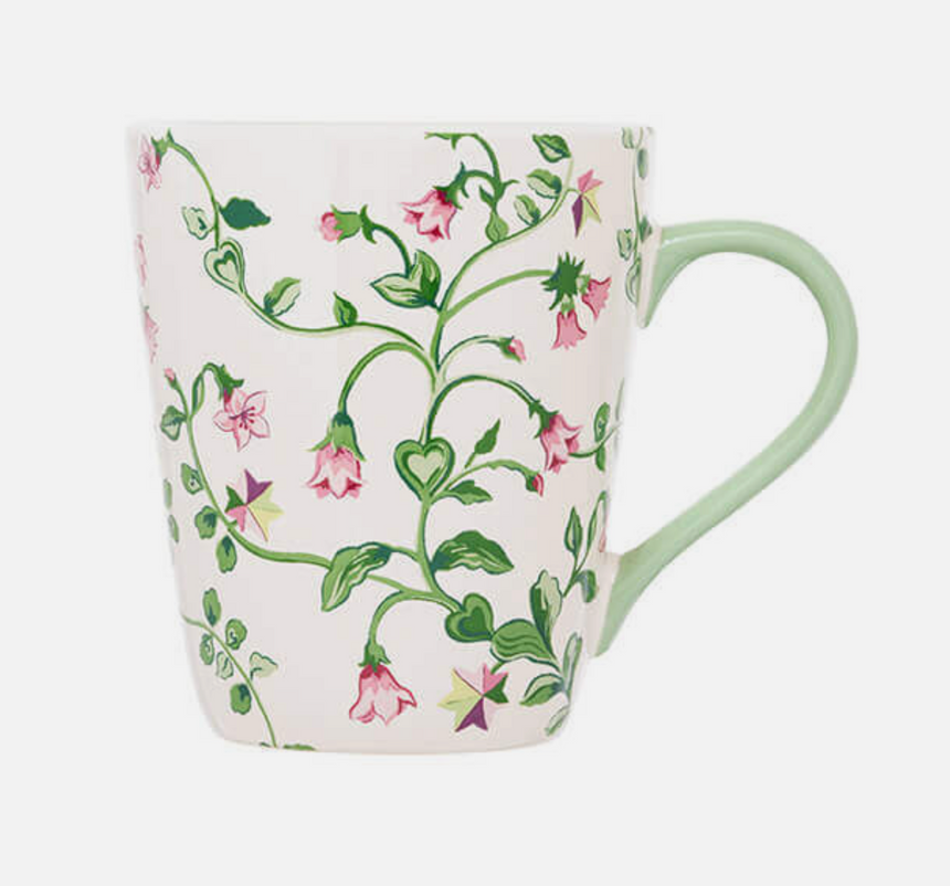 Cath Kidston Stanley Mug, Twin Flowers