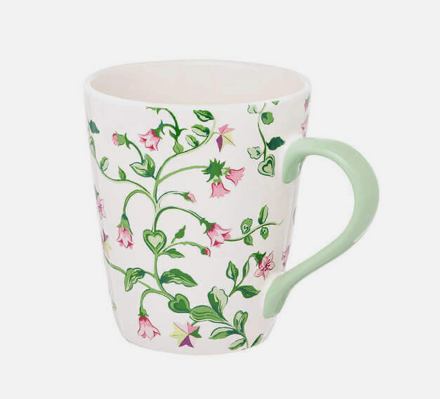 Cath Kidston Stanley Mug, Twin Flowers