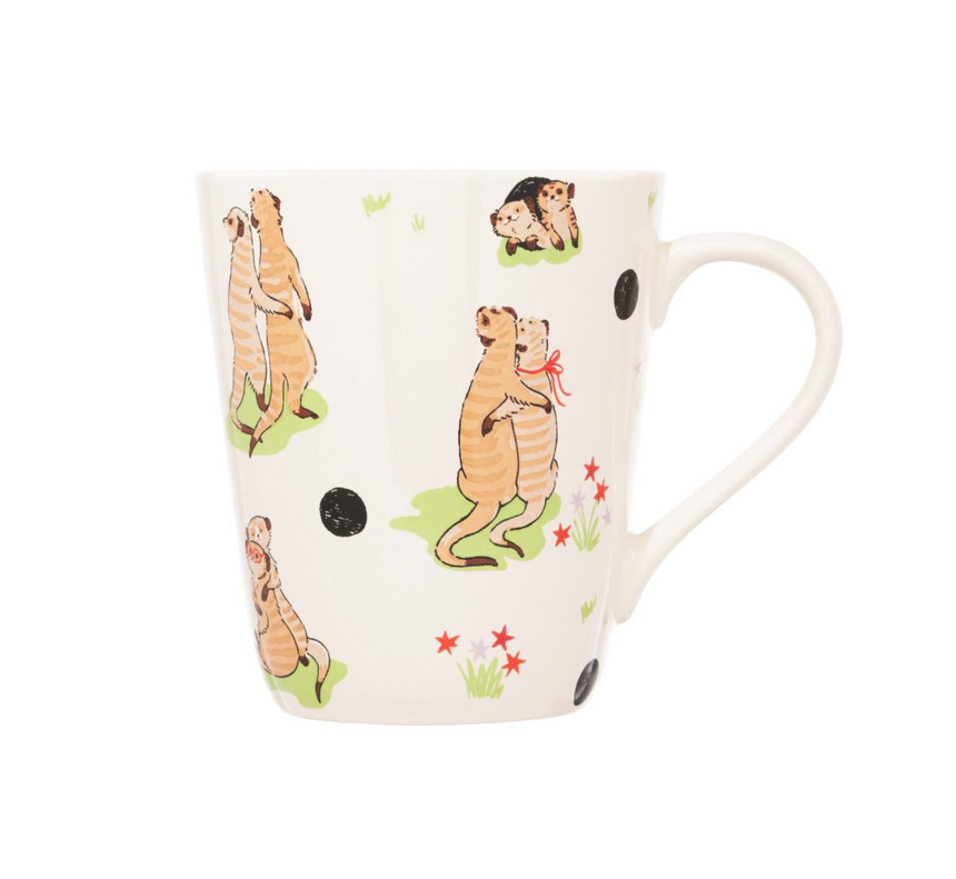 Cath Kidston Stanley Mug, Meerkats