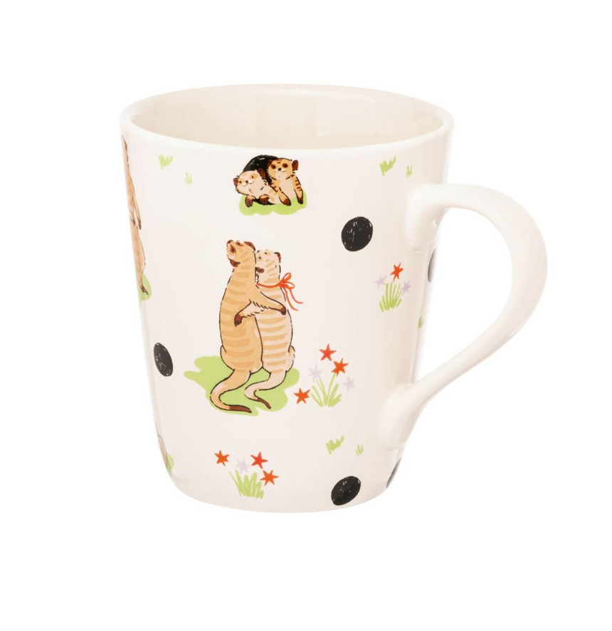 Cath Kidston Stanley Mug, Meerkats