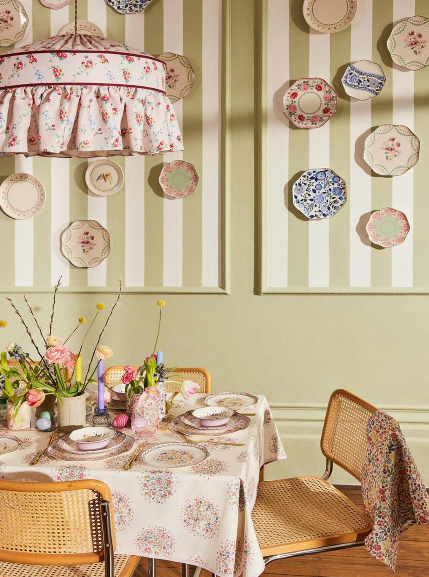 Cath Kidson Harmony Ditsy 12 Piece Dinner Set