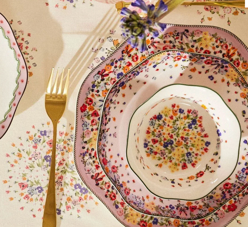 Cath Kidson Harmony Ditsy 12 Piece Dinner Set