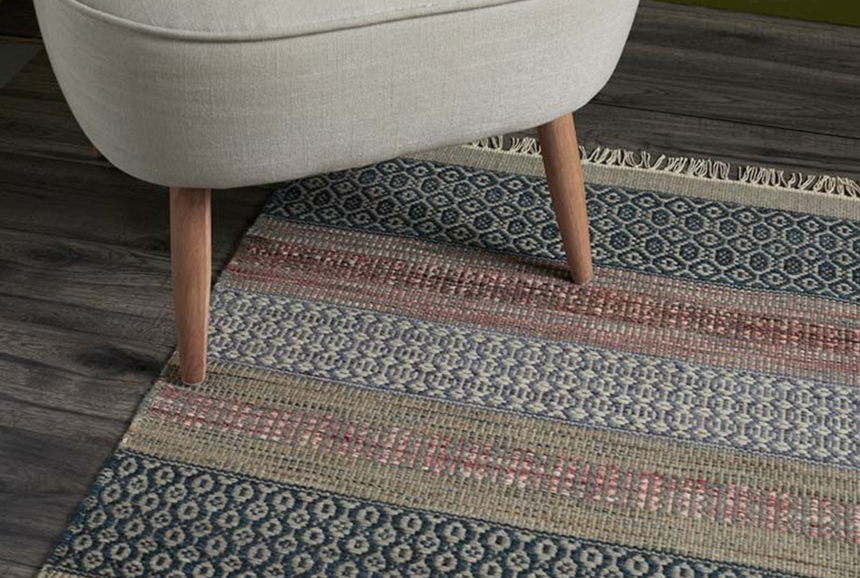 Walton & Co Skye Wool Rug, Natural