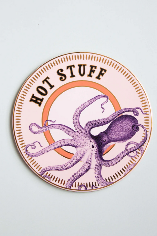 Yvonne Ellen Ceramic Trivet, Octopus