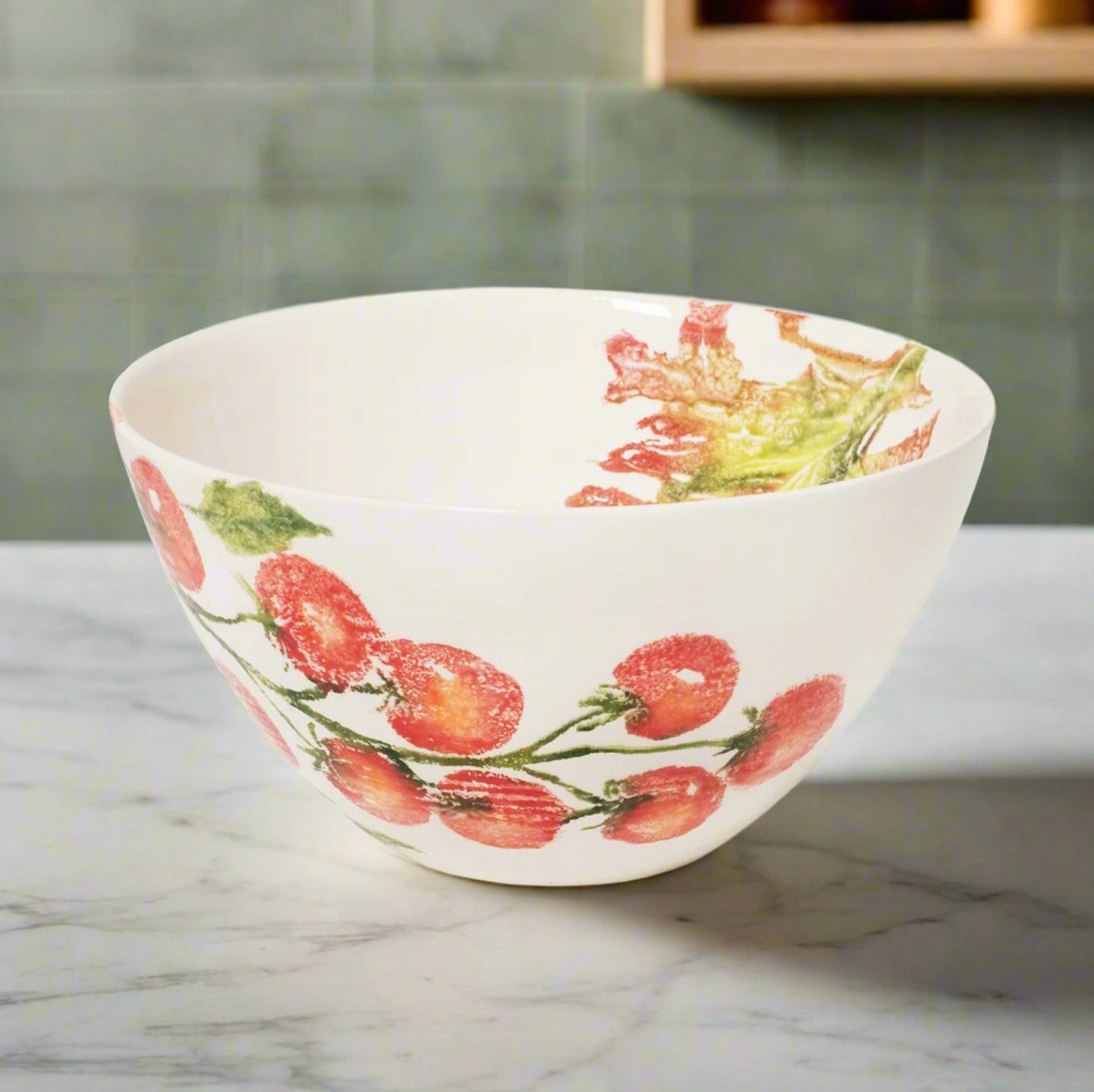 Bliss Home Salad Bowl, Vine Tomatoes