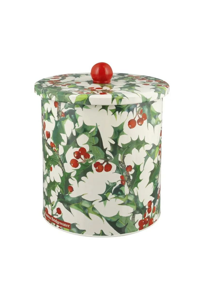 Emma Bridgewater Biscuit Barrel, Holly