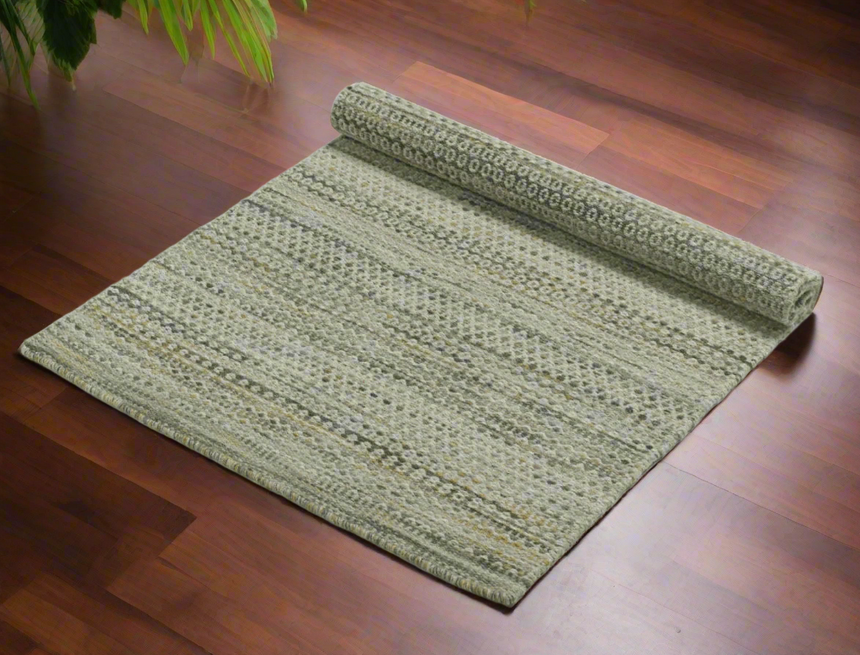 Walton & Co Islay Wool Rug Warm Grey