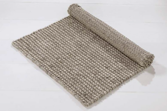 Walton & Co  Wool Rich  Rug, Taupe