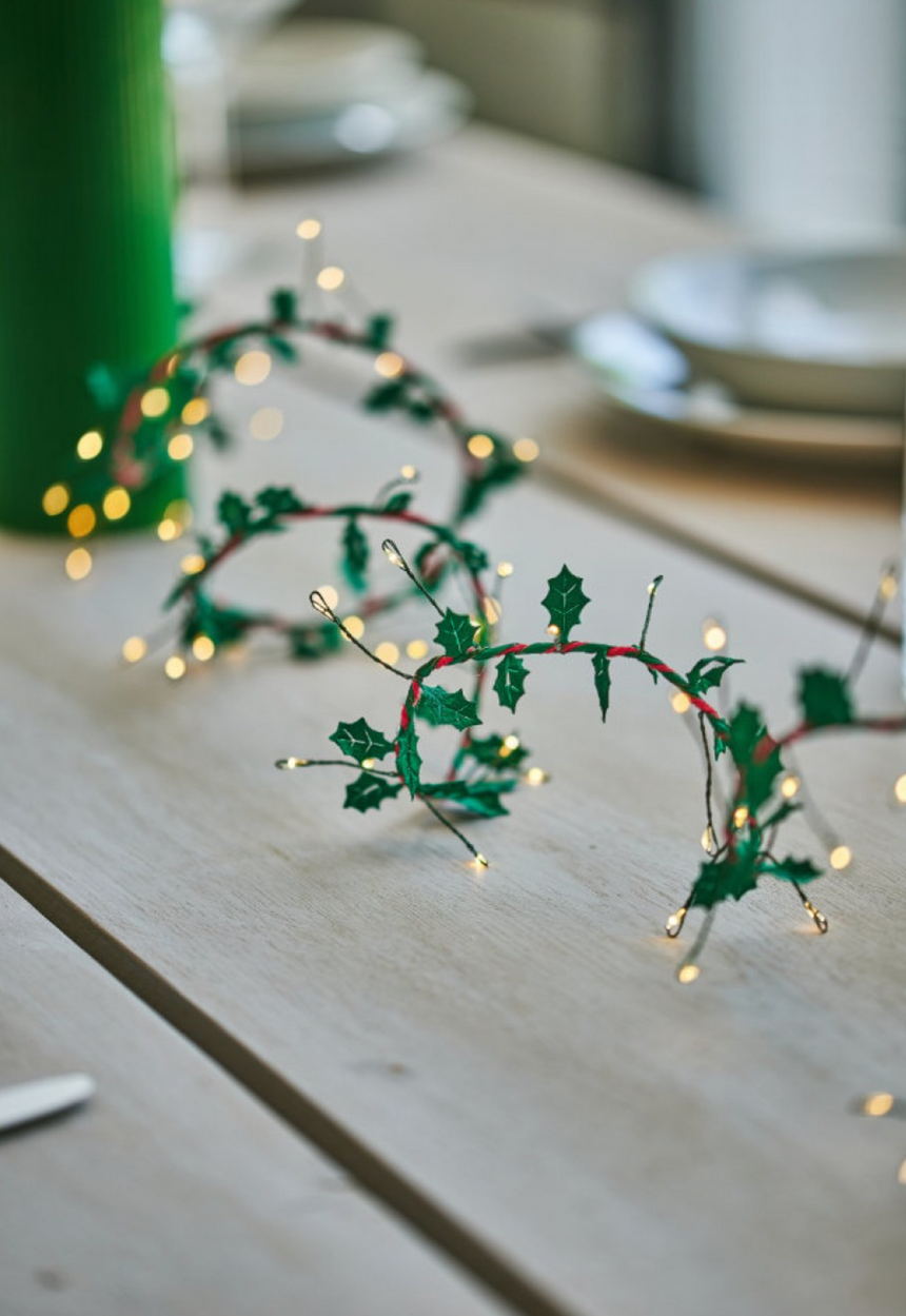 Holly Twine LED Fairy Light