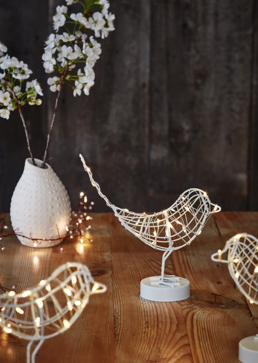 LED Table Top Robin Fairy Light (Battery Operated)