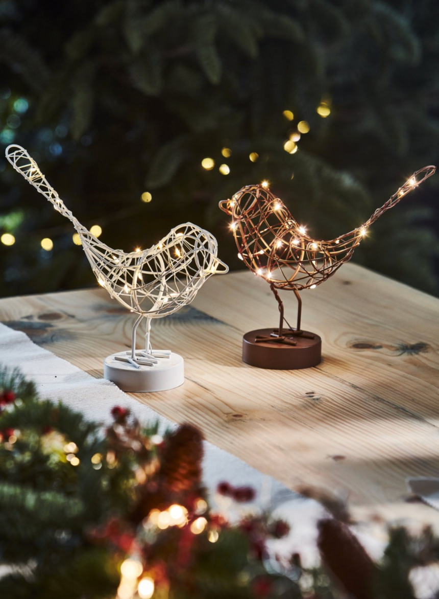 LED Table Top Robin Fairy Light (Battery Operated)