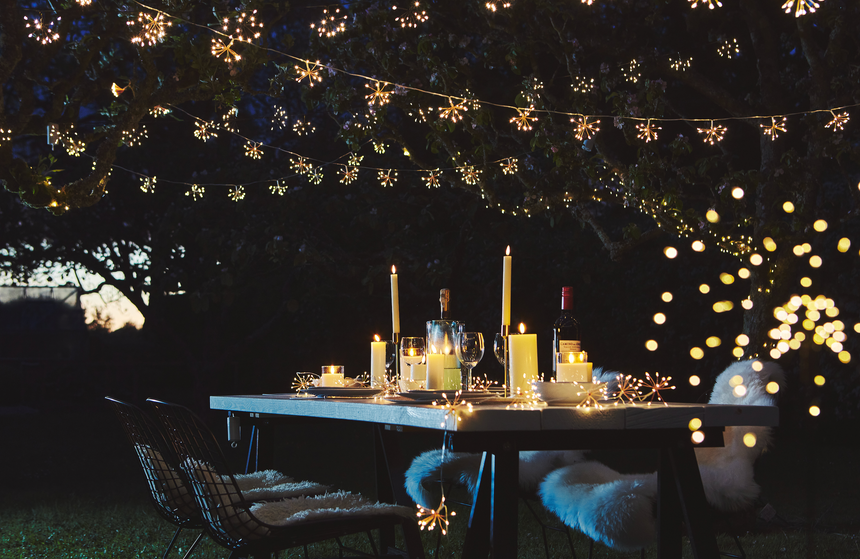 Starbursts LED Fairy Lights, ( Mains Powered )