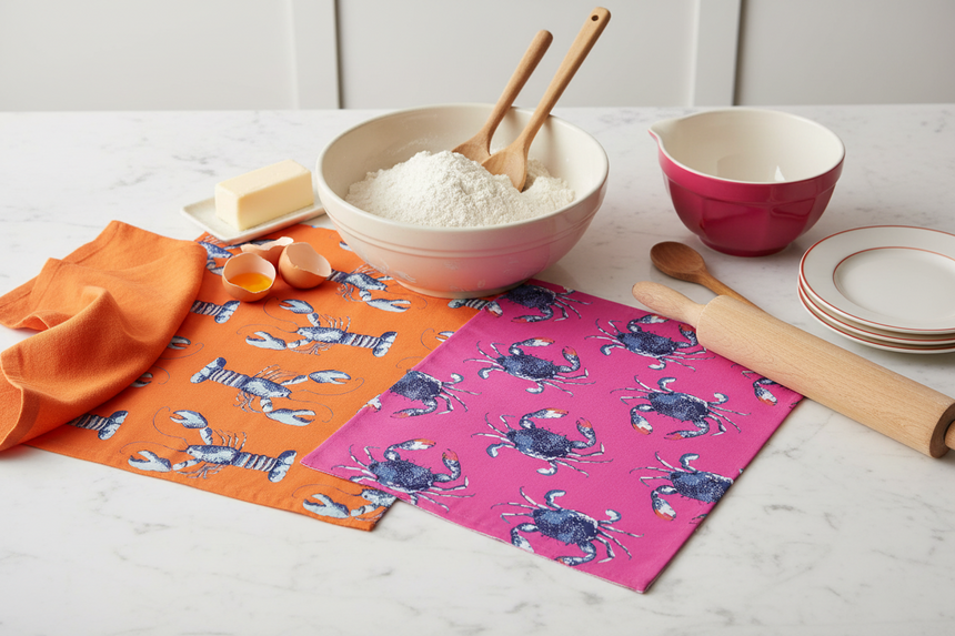 Dish Of The Day Tea Towel, Set of 2